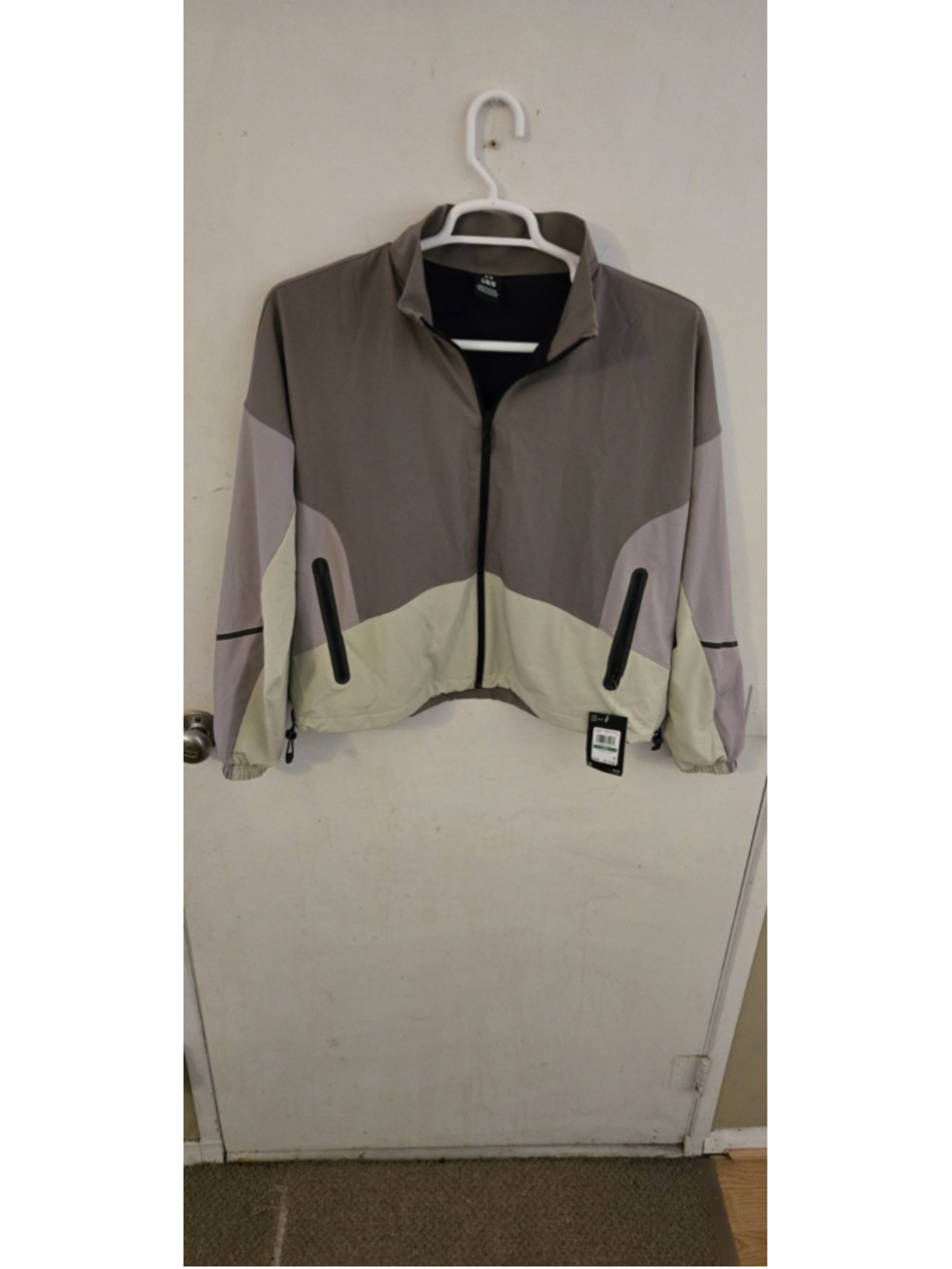 UNDER ARMOUR UA Unstoppable Jacket Women's Size Large Taupe Dusk